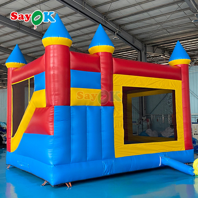 Sayok Castello Gonfiabile Rimbalzante Gonfiabile per Bambini in PVC per Uso Commerciale per Esterni