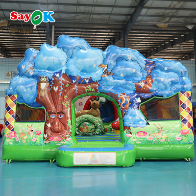 Castello gonfiabile gonfiabile Bouncer Slide Combo per bambini