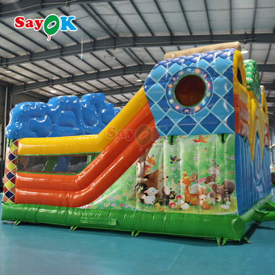Castello gonfiabile gonfiabile Bouncer Slide Combo per bambini