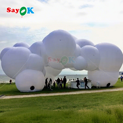 Sayok Tenda Gonfiabile Gigante a Tema Nuvola Tende Gonfiabili per Feste per Eventi all'aperto