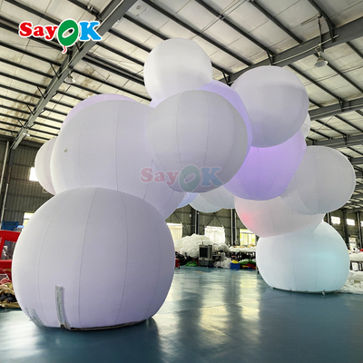 Sayok Tenda Gonfiabile Gigante a Tema Nuvola Tende Gonfiabili per Feste per Eventi all'aperto