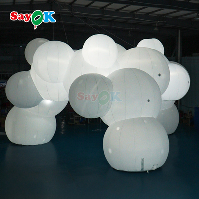 Sayok Tenda Gonfiabile Gigante a Tema Nuvola Tende Gonfiabili per Feste per Eventi all'aperto