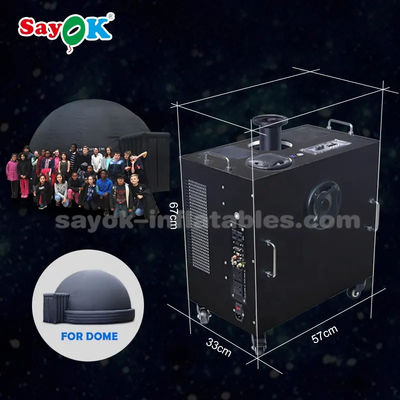 Planetario gonfiabile portatile Sayok 6500LM con garanzia di 1 anno e 4 ruote per proiezione HD Fulldome