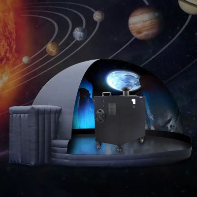 Planetario gonfiabile portatile Sayok 6500LM con garanzia di 1 anno e 4 ruote per proiezione HD Fulldome