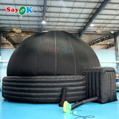 Sayok 100% Blackout Cupola del Planetario gonfiabile con tessuto di proiezione professionale e dimensioni personalizzabili per scuole ed eventi