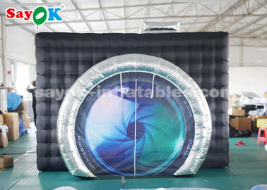 Esposizione gonfiabile della cabina del partito delle lampade fluorescenti gonfiabili della tenda LED per la pubblicità dell'evento ROHS