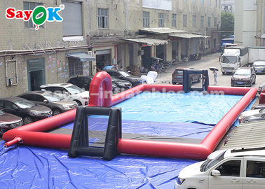 giochi gonfiabili di sport della tela cerata del PVC di 20*10*2m/campo di football americano gonfiabile