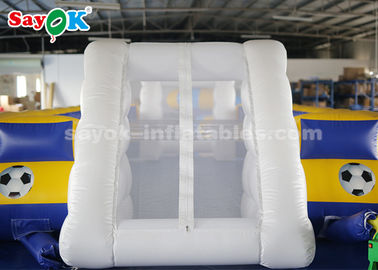 Campo da calcio gonfiabile di calcio 8*5m del PVC della tela cerata dei giochi gonfiabili gonfiabili giganti di sport