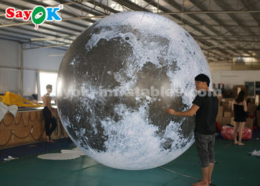 gigante di 3m che annuncia la palla gonfiabile del globo della luna della decorazione di illuminazione