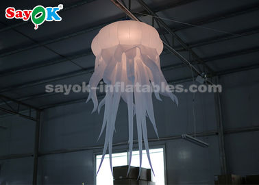 Ardore gonfiabile verde delle meduse di esplosione della decorazione/parco di divertimenti di illuminazione