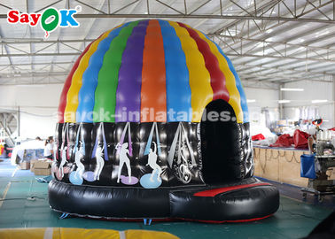 Go Outdoor Air Tent Resistente al fuoco Commerciale Air Tent gonfiabile Disco Dome Bouncy Jumper House