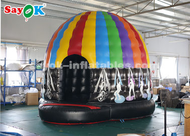 Go Outdoor Air Tent Resistente al fuoco Commerciale Air Tent gonfiabile Disco Dome Bouncy Jumper House