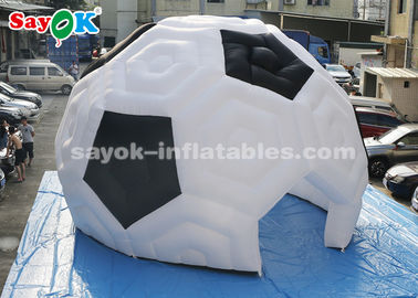 Tenda gonfiabile durevole gonfiabile di calcio della tenda 8m H Oxford del globo per la fiera commerciale di mostra di sport