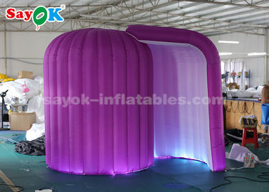 La lumaca gonfiabile della tenda del partito modella la recinzione gonfiabile della cabina della foto della luce del LED per la promozione