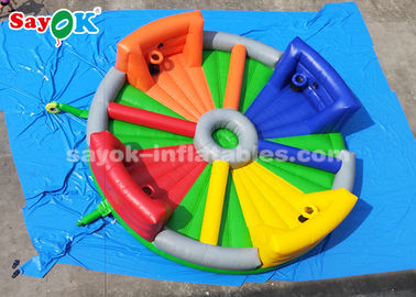 Gioco gonfiabile gigante dei giochi 8*8m Chow Down Inflatable Hungry Hippos per il gioco degli adulti e dei bambini