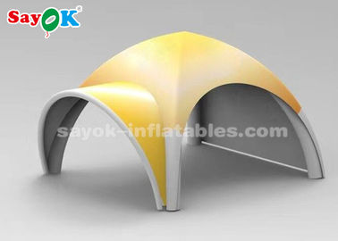 La tenda di campeggio gonfiabile ha personalizzato la X portatile modella la tenda gonfiabile dell'aria per la fiera commerciale facile monta