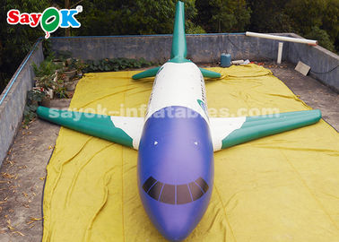 Prodotti gonfiabili su ordinazione di ROHS, modello gonfiabile dell'aeroplano del PVC dei 10 tester per l'esposizione di mostra