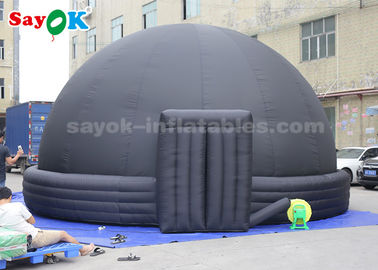 Tenda gonfiabile nera della cupola del planetario dei 7 tester per l'esposizione di scienza dell'istruzione del bambino
