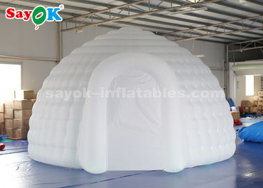 Tenda gonfiabile della cupola dell'iglù dei 5 tester con l'aeratore/regolatore a distanza