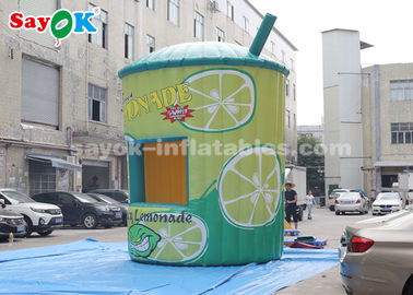Tenda gonfiabile all'aperto gonfiabile dell'aria di ROHS, cabina gonfiabile del supporto di concessione della limonata di 5m con l'aeratore per l'affare