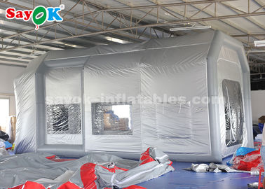 Panno portatile di Oxford della cabina della pittura di esplosione del tester 8.5*4.5*4 della tenda dell'aria di Kampa + materiale trasparente del PVC