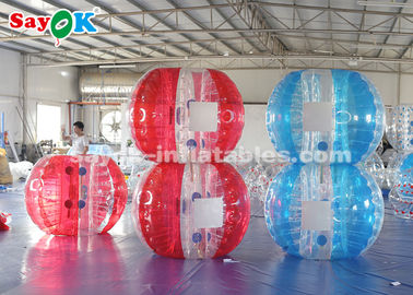 I giochi gonfiabili all'aperto gonfiabili di sport dei giochi 1.5m TPU bollono pallone da calcio per i bambini/adulti