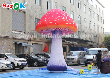 Evento o fungo gonfiabile gigante gonfiabile festivo della decorazione/5m di illuminazione