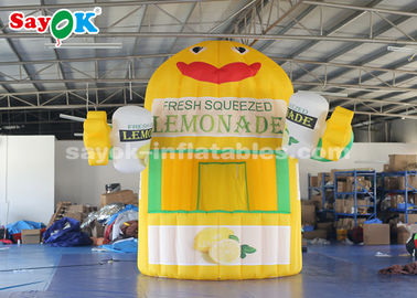 Grande cabina gonfiabile della limonata della tenda dell'aria della tenda gonfiabile del lavoro con le mani e l'aeratore per il parco di divertimenti