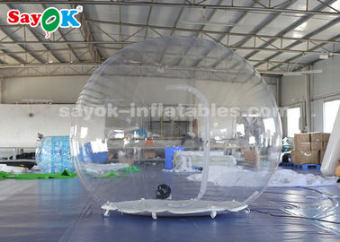 Materiale ignifugo non tossico del PVC della chiara della tenda tenda gonfiabile 3m trasparente gonfiabile 0.6mm dell'aria
