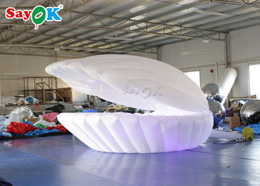 Modello a strati gonfiabile leggero di bianco 3m LED per la decorazione di nozze