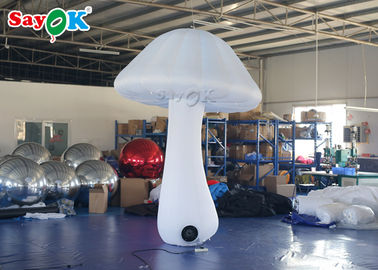 Decorazione gonfiabile di illuminazione del poliestere con la luce del LED per il fungo esplosione/del partito