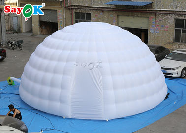 Va all'aperto la tenda gonfiabile della cupola dell'iglù del gigante della tenda 8m dell'aria con l'aeratore per le mostre