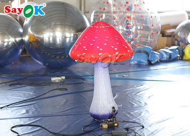 Telecomando gonfiabile gigante della lampada di notte del fungo della decorazione di illuminazione del 1 tester