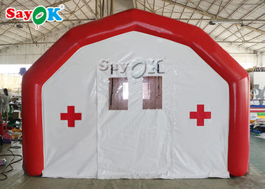 Tenda medica gonfiabile di Palo ospedale mobile ermetico gonfiabile della tenda del grande per mettere i letti medici