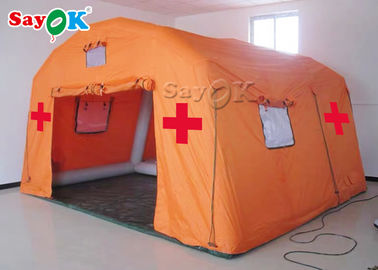 tenda medica gonfiabile di emergenza della tenda di fuoco della prova della tela cerata gonfiabile del PVC/tenda medica di sollievo