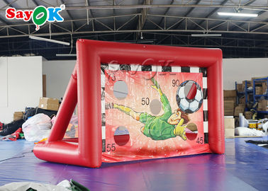 Giochi di sport della corte gonfiabile di calcio/corte gonfiabili portatili calcio di Mini Inflatable Soccer Door Outdoor