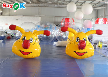 Palloni gonfiabili per animali 6m Divertente decorazione di carnevale Bruco gonfiabile per giochi di team building
