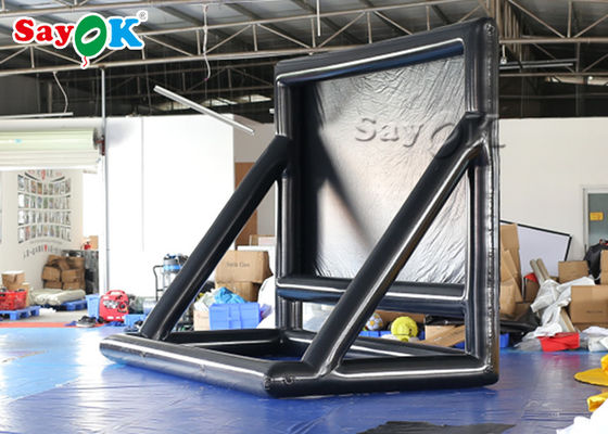 Schermo di film gonfiabile di proiezione del panno gonfiabile dello schermo 210D Oxford per la festa di famiglia