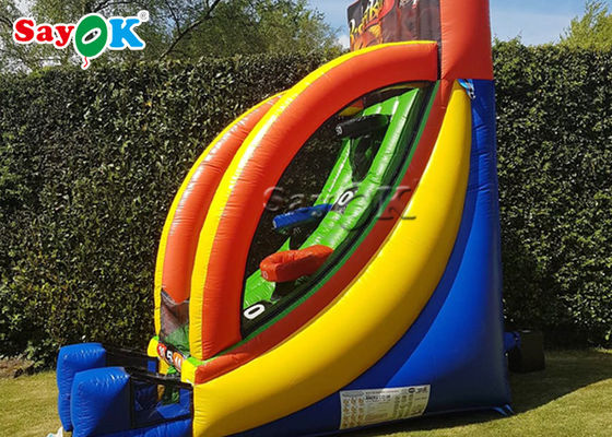 Giochi gonfiabili gonfiabili di sport della prova di fuoco del gioco di pallacanestro per il tiro gonfiabile del cerchio di pallacanestro di evento/PVC