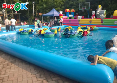 Serbatoio d'acqua gonfiabile Adulto Bambino Nuoto Piscina gonfiabile Per giochi di parco acquatico gonfiabile / PVC piscina galleggiante