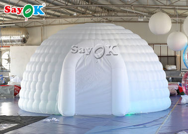 Tenda gonfiabile dell'aria dell'iglù bianco gigante