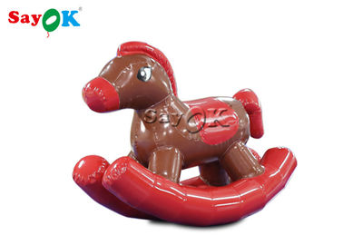 Bambino rosso Pony Rocking Horse gonfiabile del PVC di Sayok