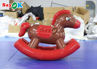 Bambino rosso Pony Rocking Horse gonfiabile del PVC di Sayok