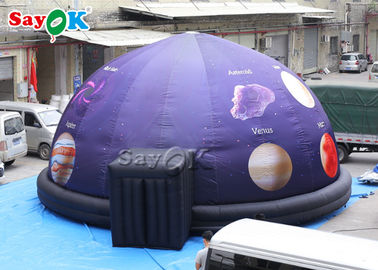 Tenda gonfiabile della cupola di tema 8M dei pianeti di astronomia
