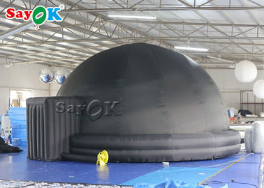 360 tenda gonfiabile del planetario del nero del portatile della proiezione 5/6m della cupola