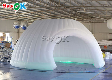 Gli eventi corporativi della grande tenda gonfiabile hanno finito le tende gonfiabili della cupola di 6m LED
