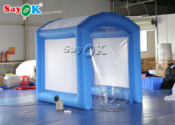 Tende mobili del tunnel di disinfezione della tela cerata del PVC con la pompa di aria