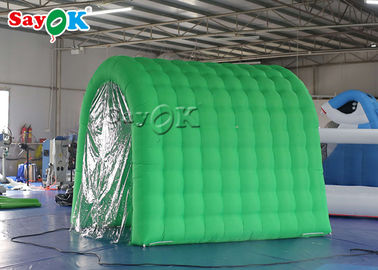 tunnel gonfiabile verde di isolamento di Manica di disinfezione di 3x2x2.5mH Removeable
