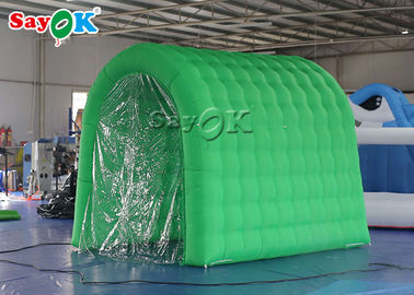 tunnel gonfiabile verde di isolamento di Manica di disinfezione di 3x2x2.5mH Removeable