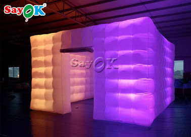 Tenda bianca gonfiabile enorme del partito del cubo di nozze e di pubblicità